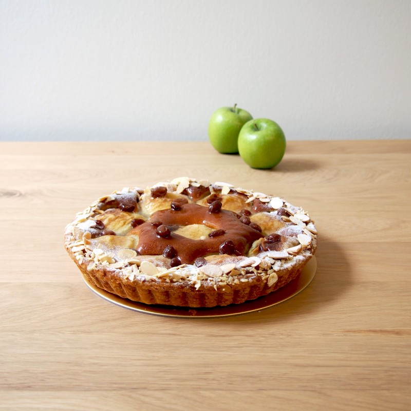 Apple Frangipane & Rum Pie