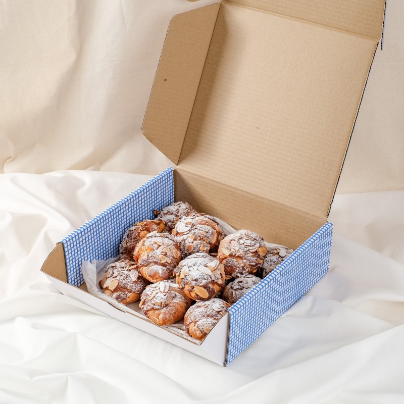 Mini Viennoiserie Box - Almond Marzipan Croissant